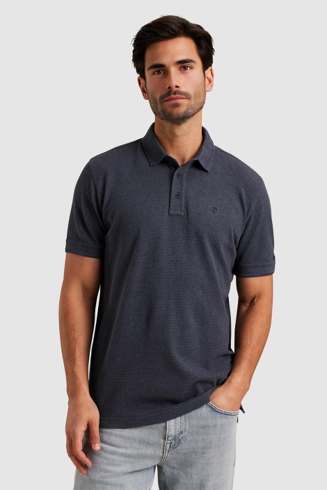 Cast Iron short sleeve polo popcorn jersey m